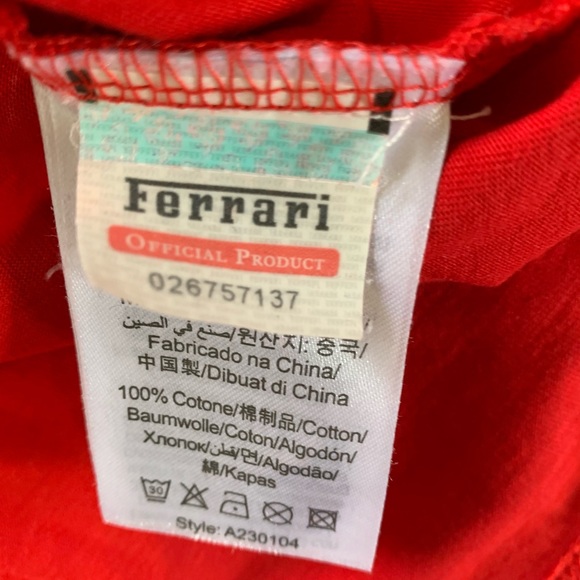 Official Men’s Ferrari tee shirt - Picture 8 of 8